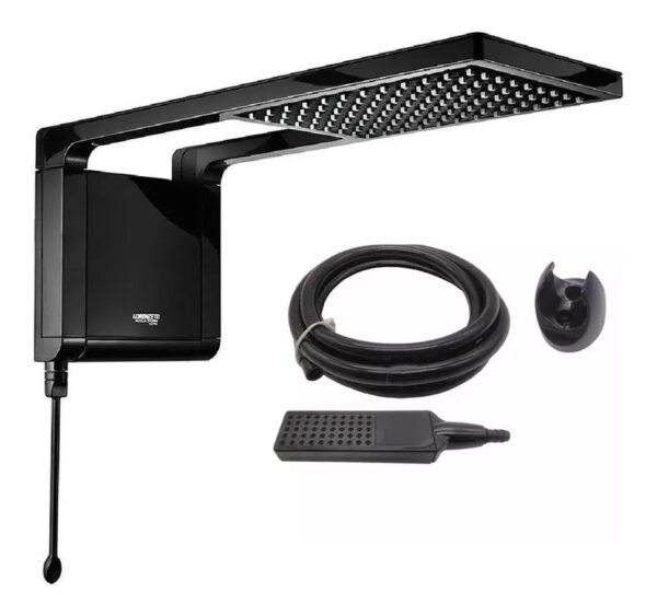 Chuveiro Elétrico de Parede Lorenzetti Acqua Ultra Storm Preto 7800W 220V - Image 2